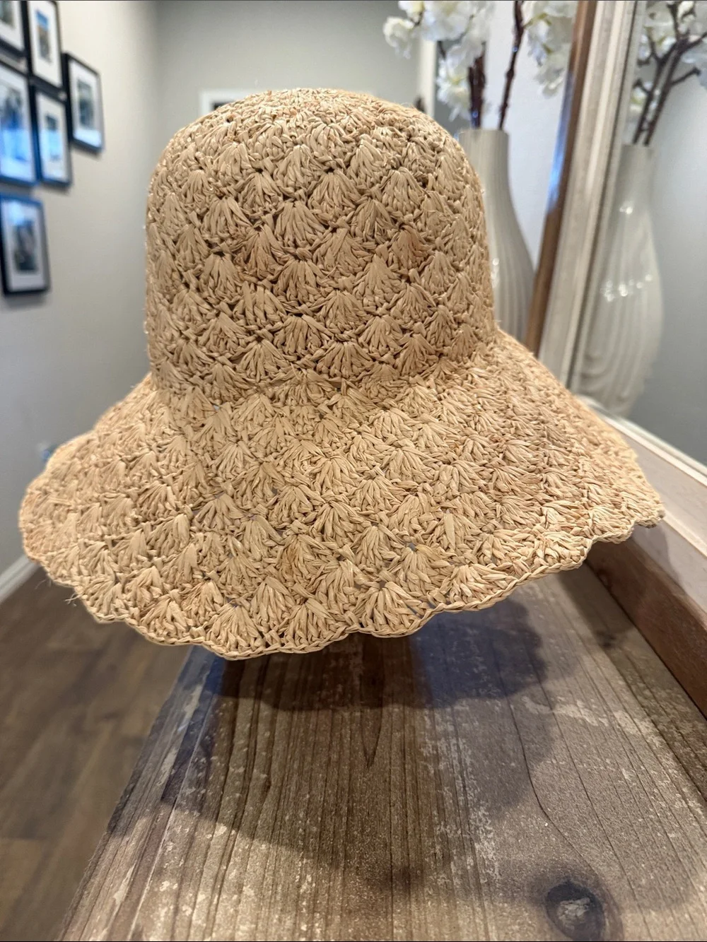 Raffia Sun Hat - Picture 5 of 6